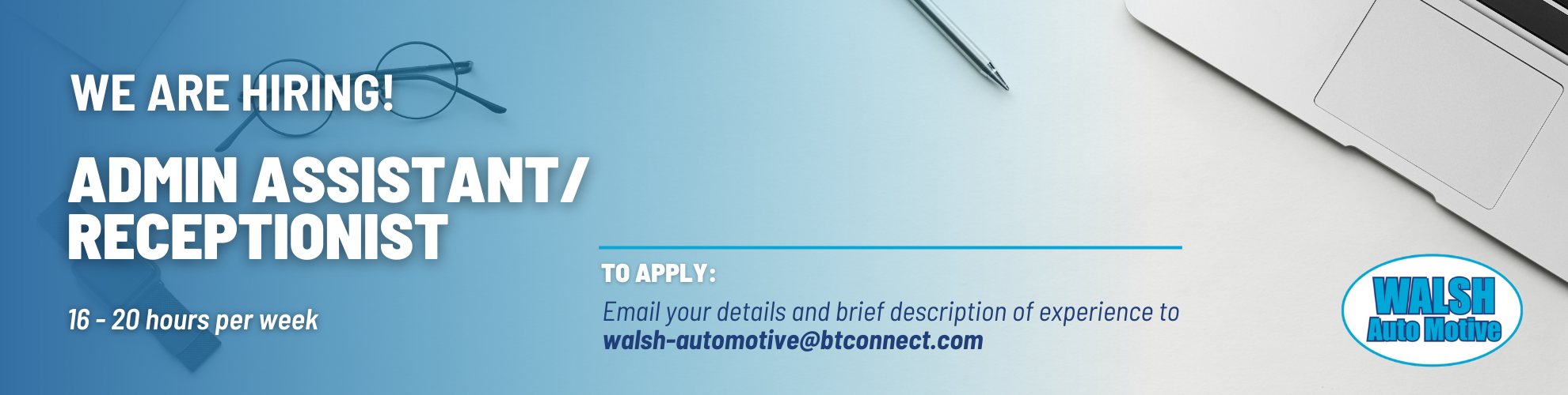 Walsh Were Hiring 2